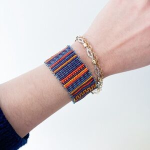 Handmade beaded bracelet